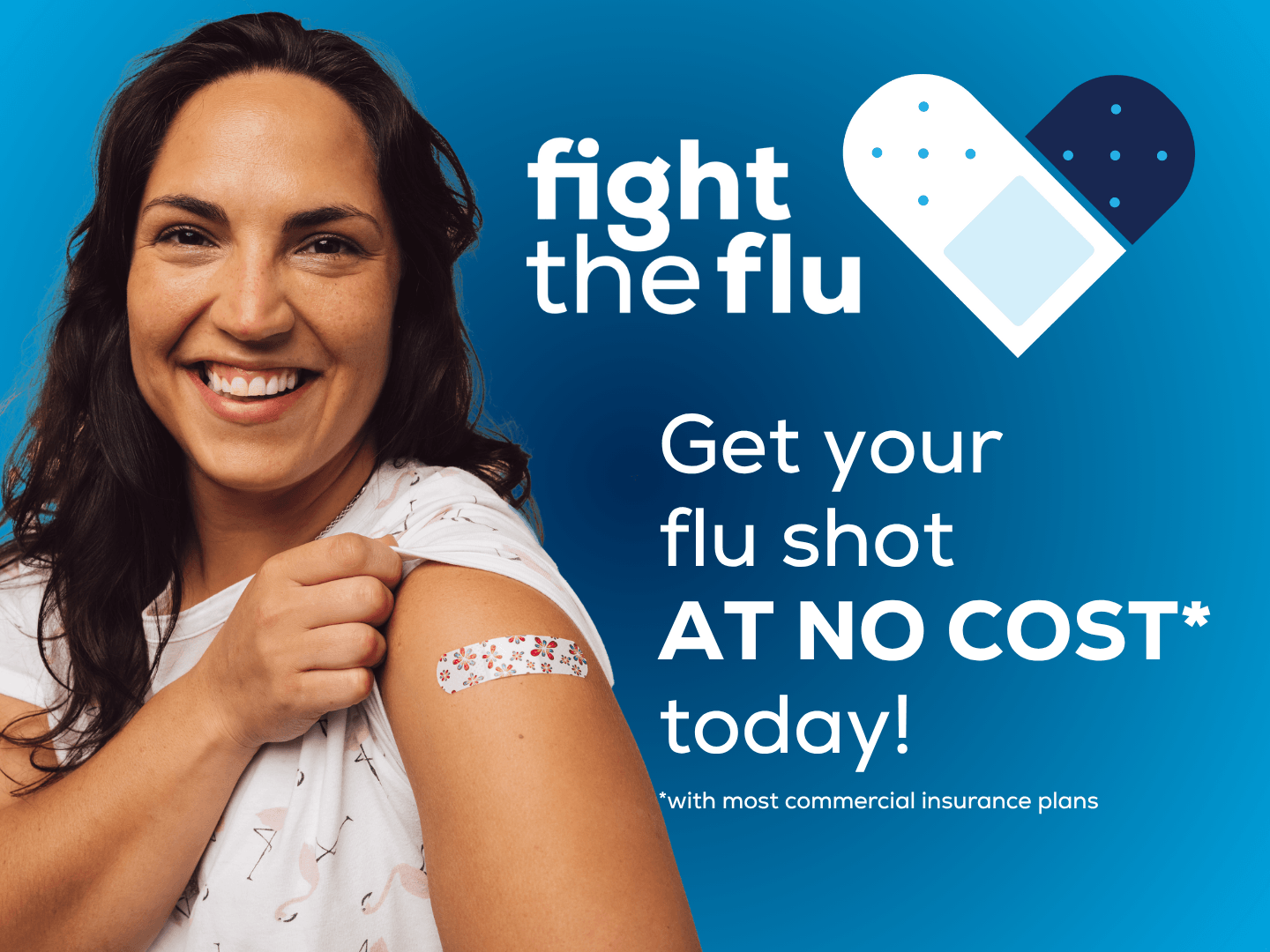 <p><strong>Get your flu shot at no cost today!</strong></p>